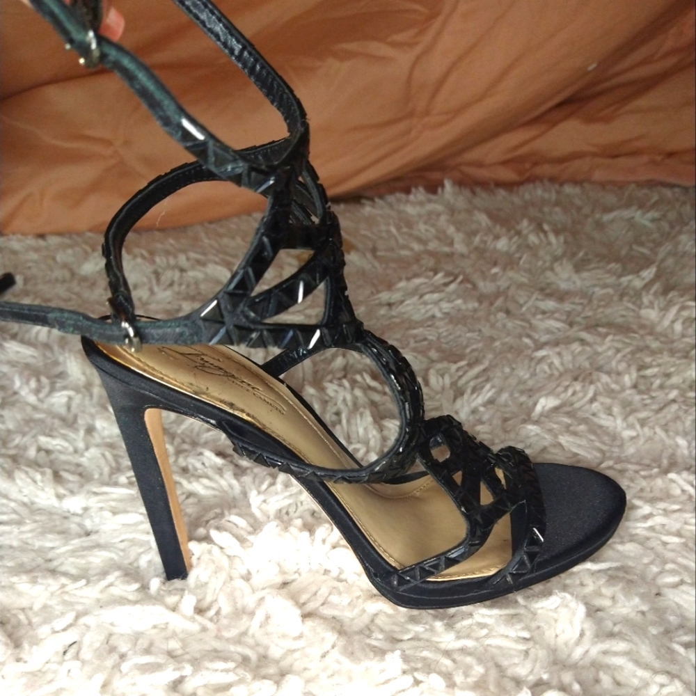 Vince Camuto Black Strappy Sandal